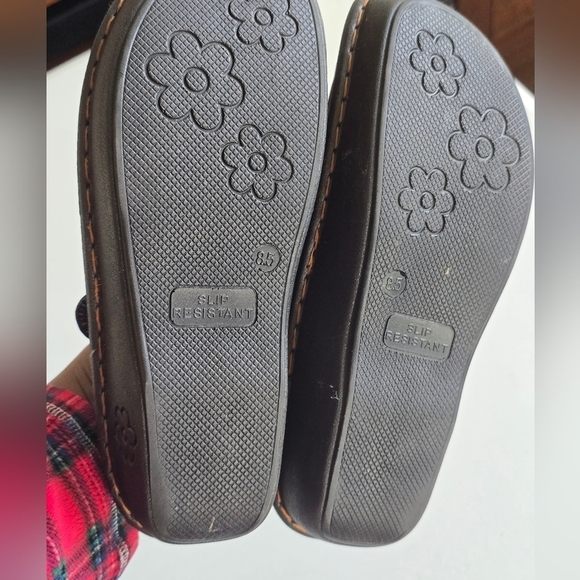 Savvy Clogs Womens Sz 8.5M Black Jane Nursing Cushioned Slip Resistant Exellent - Picture 7 of 14